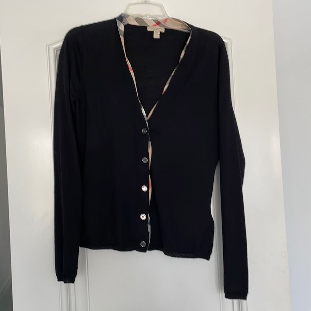 Burberry cardigan sweater